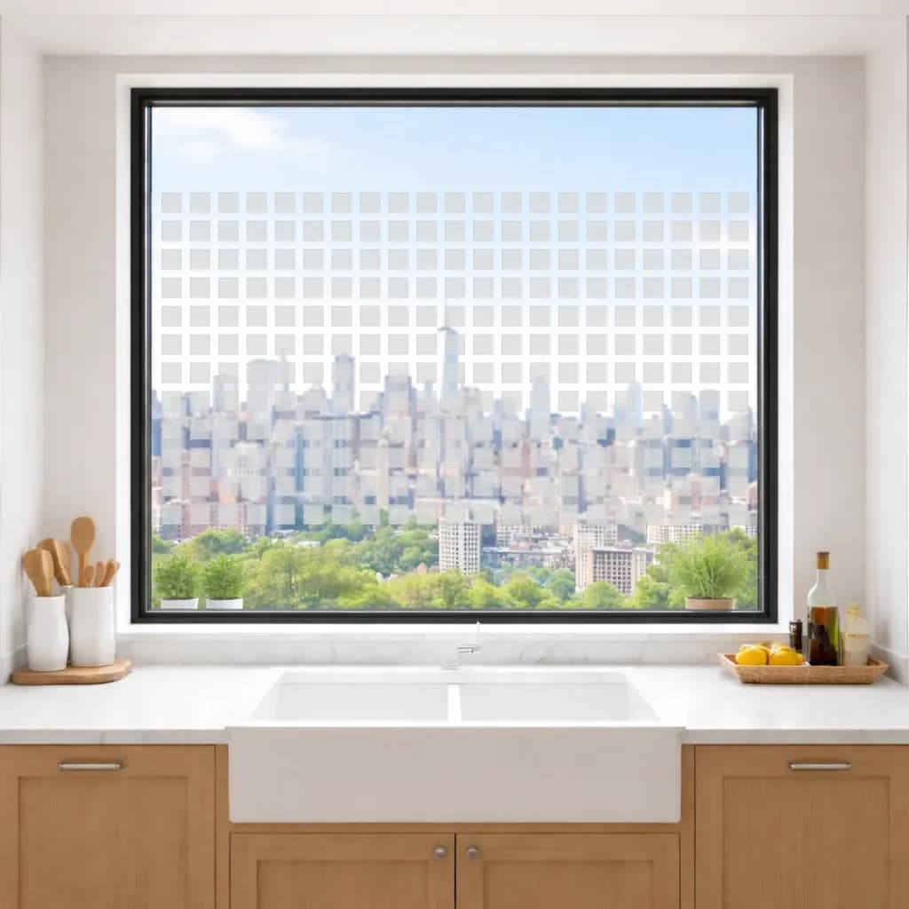 Vinilo Cocina Mosaico Vitro (Cuadrados)